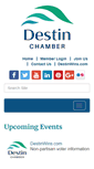 Mobile Screenshot of destinchamber.com